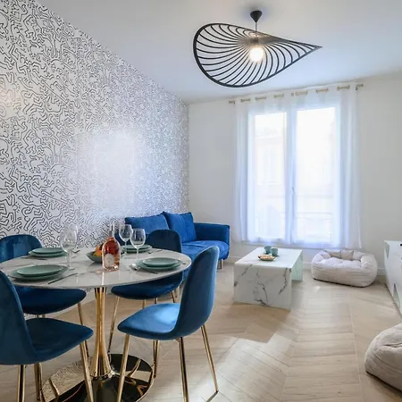 Le Walesa, Magnifique 3p, Spacieux Et Renove, Port De Apartment Nice