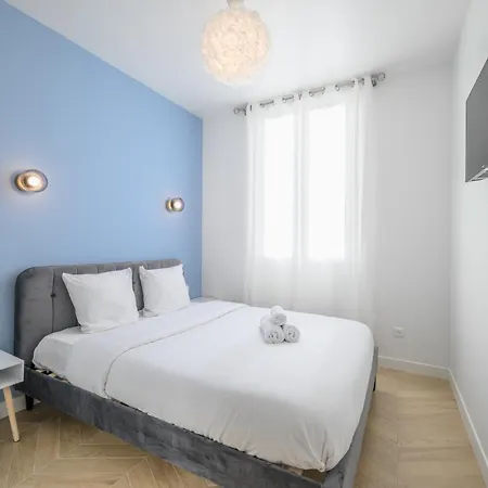 Apartment Le Walesa, Magnifique 3p, Spacieux Et Renove, Port De Nice