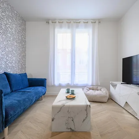 Le Walesa, Magnifique 3p, Spacieux Et Renove, Port De Apartment Nice