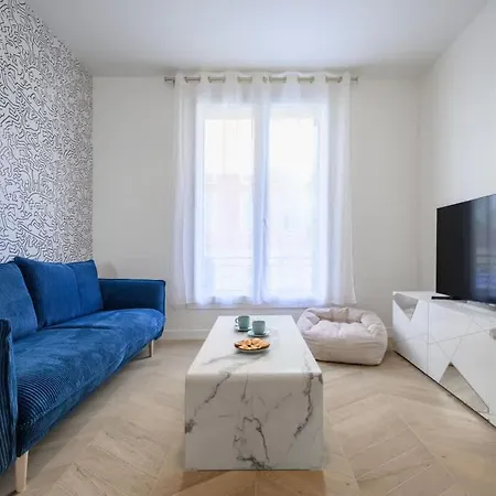 Le Walesa, Magnifique 3p, Spacieux Et Renove, Port De Nizza